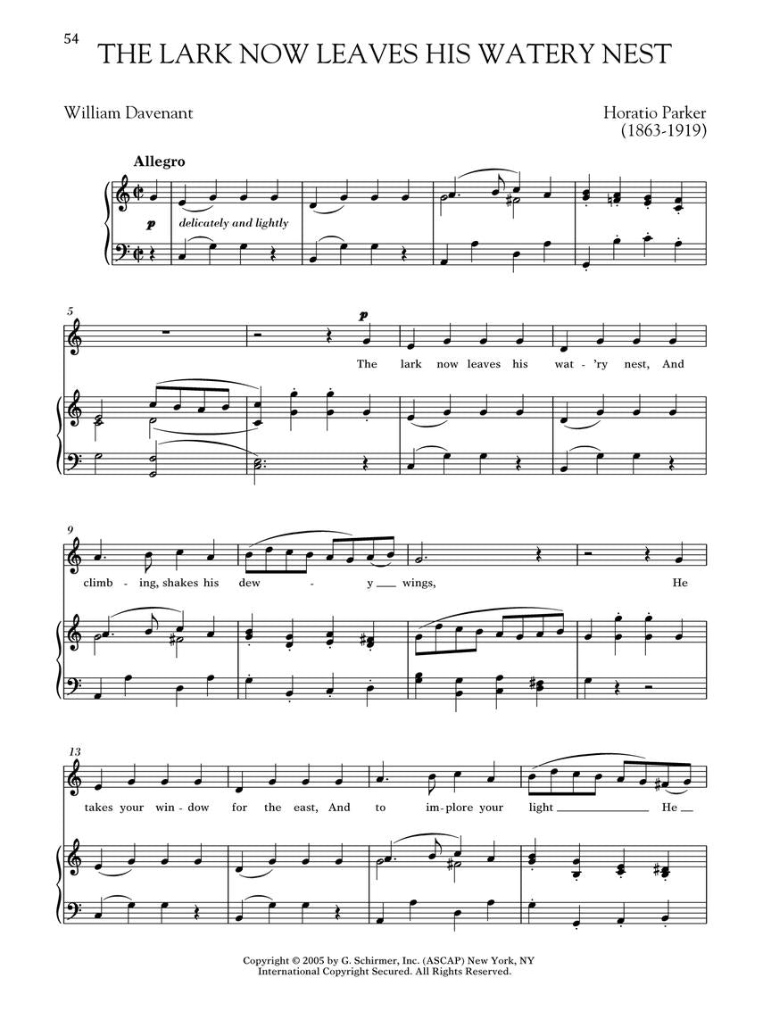 First Book of Mezzo-Soprano Solos - Part III