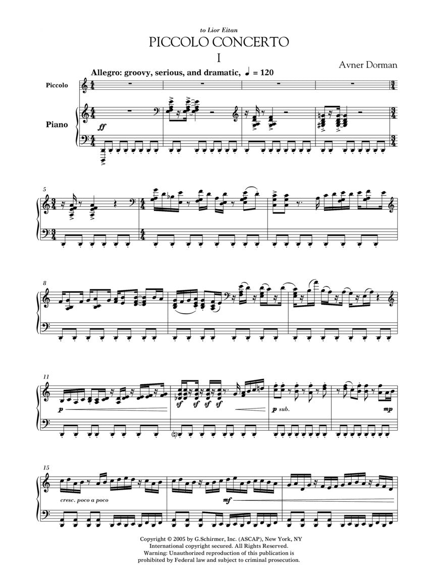 Dorman Piccolo Concerto