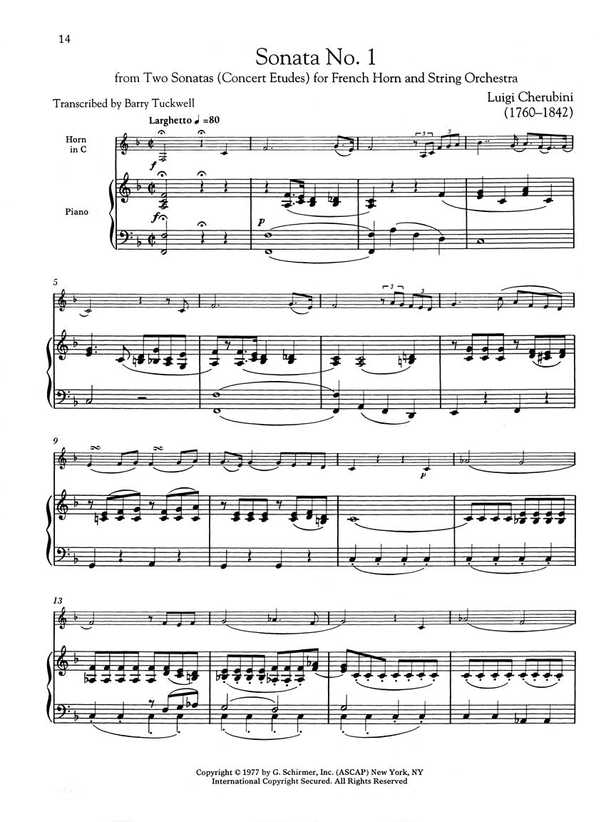 Horn Collection - Intermediate Level