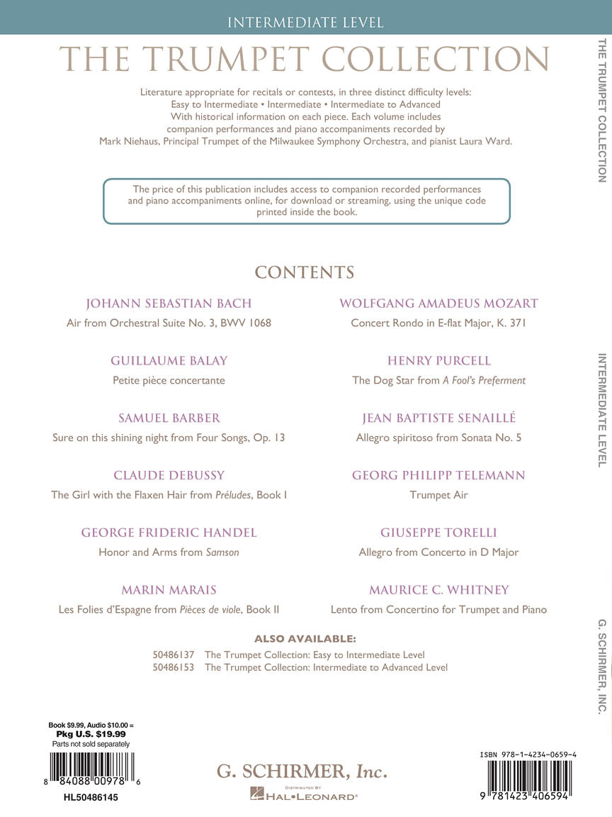 Trumpet Collection Intermediate Level