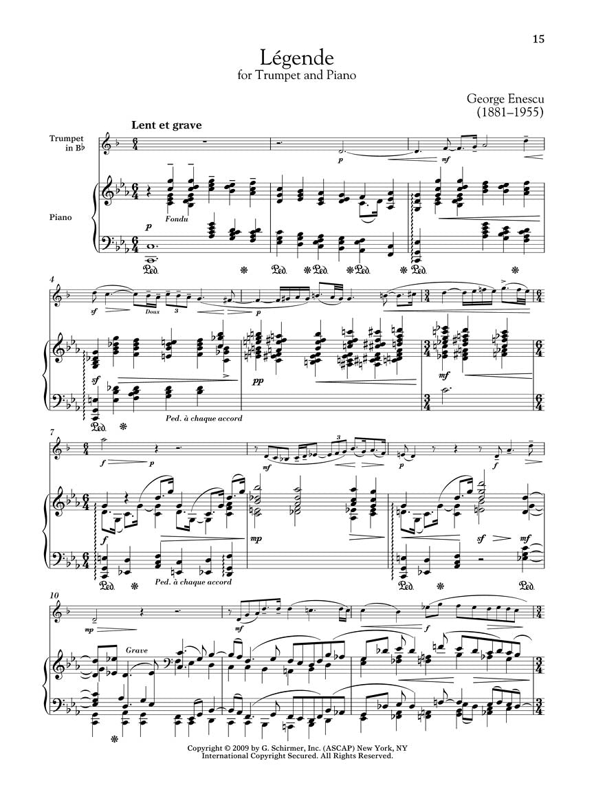 Trumpet Collection Intermediate to Advanced Level