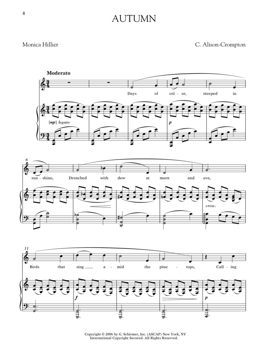 Easy Songs for Beginning Singers - Baritone/Bass, Part II