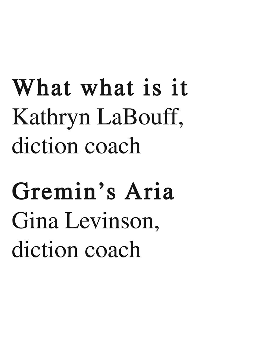 Diction Coach - Bass