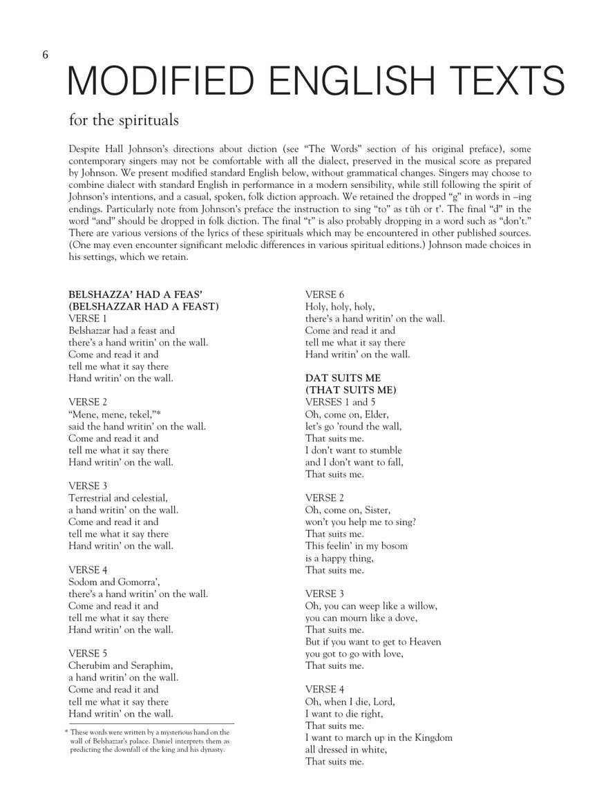 Johnson 30 Sprituals for Low Voice and Piano