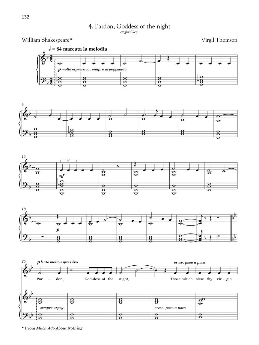 Thomson, Virgil: Collected Songs