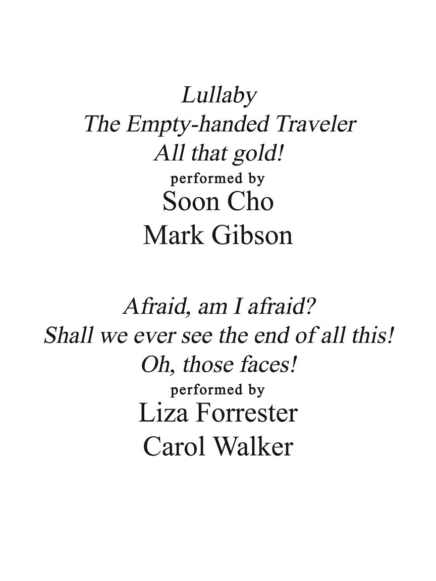 Menotti Arias for Mezzo-Soprano