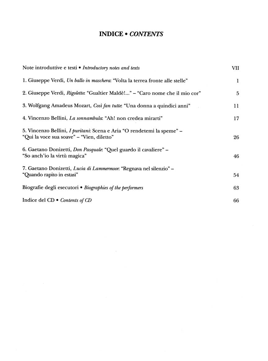 Arias for Coloratura Soprano Cantolopera Series