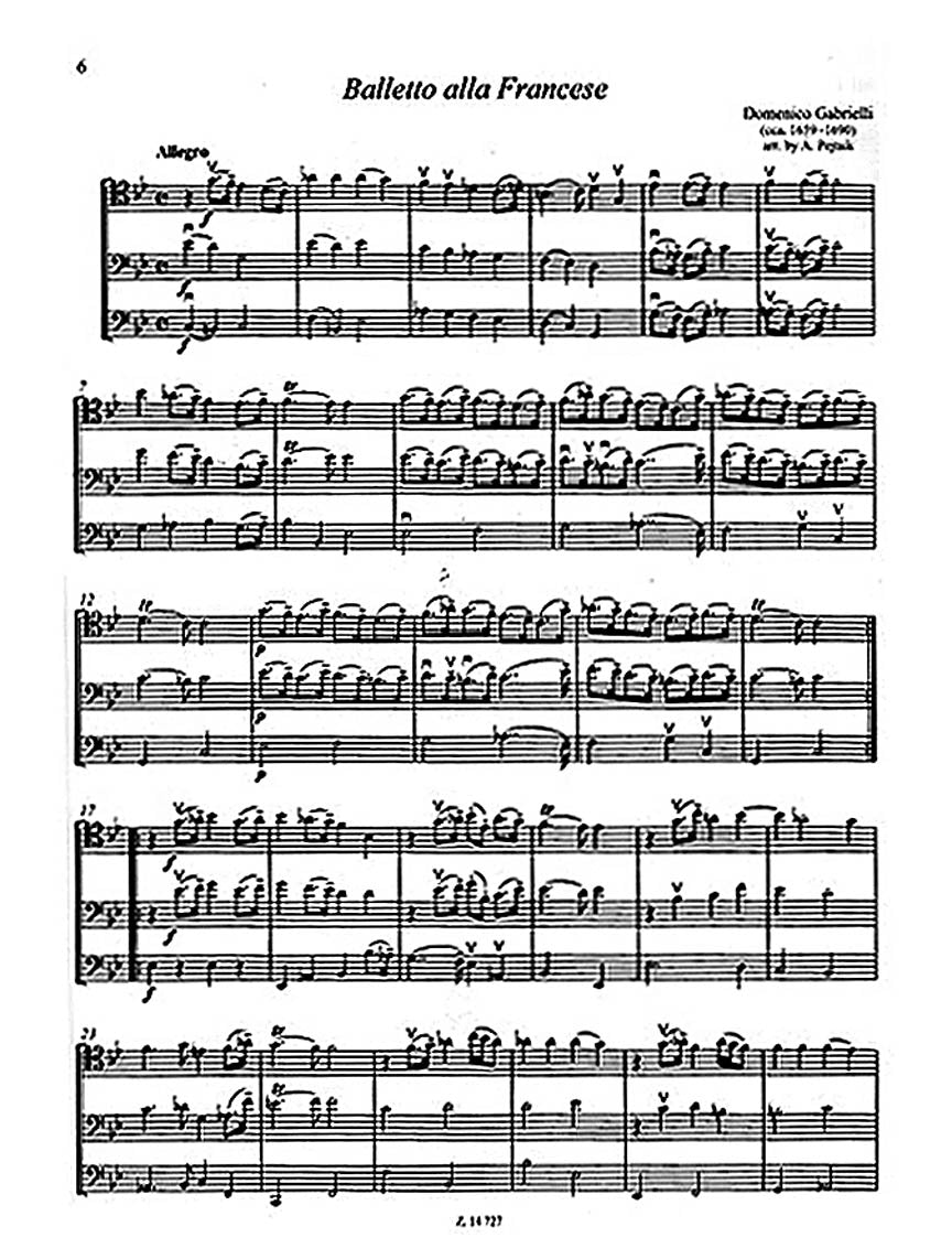 Chamber Music For Violoncellos Volume 11 (for 3 Cellos) Score And Parts