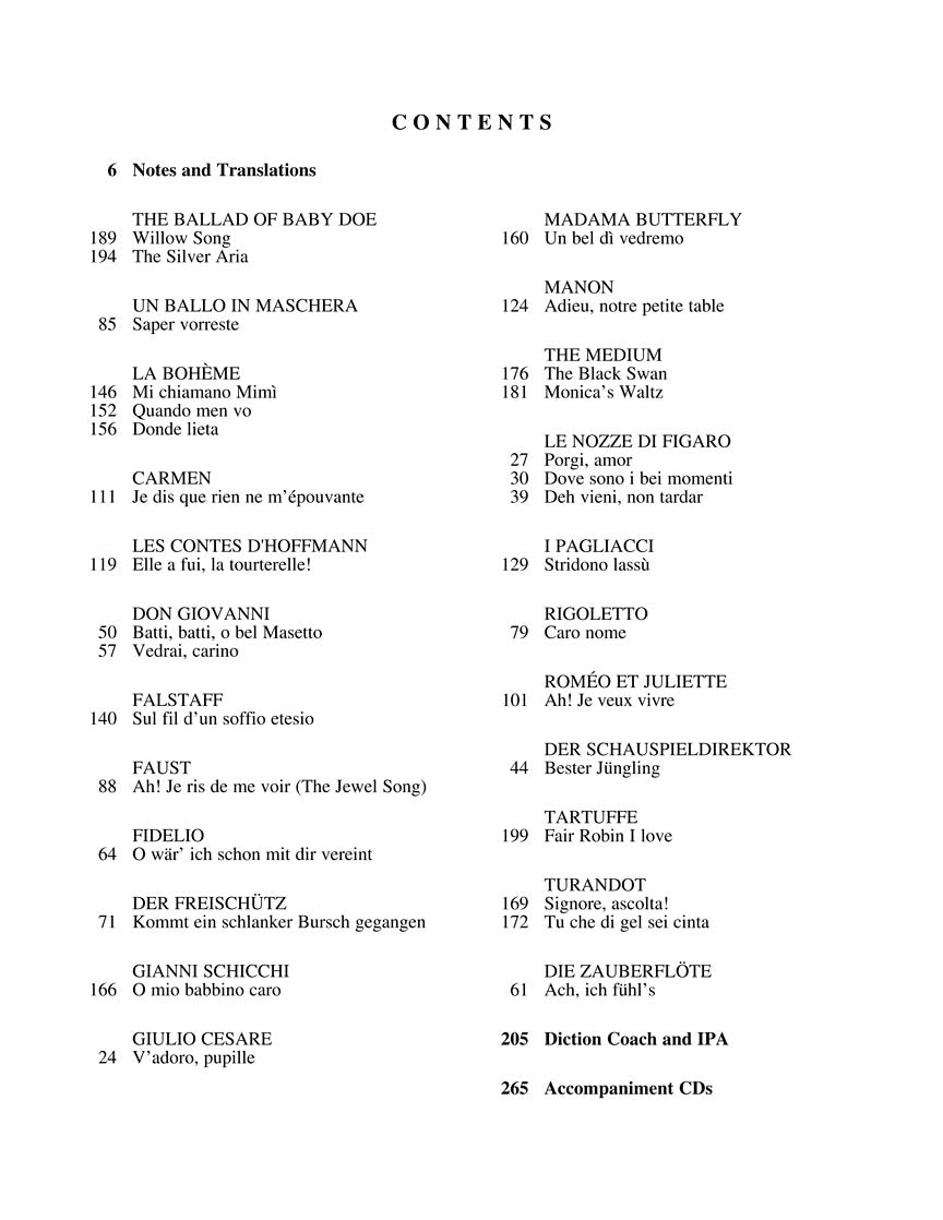 Arias for Soprano - Complete Package