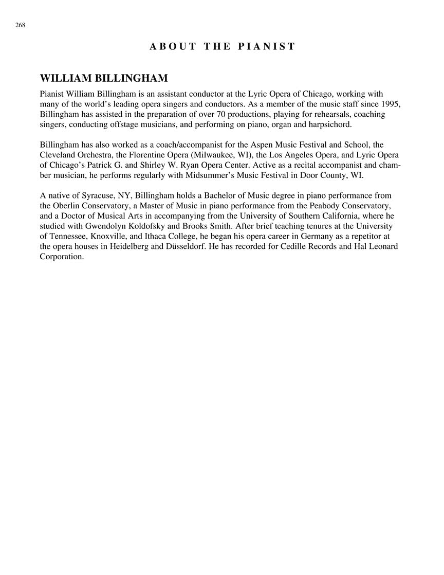 Arias for Soprano - Complete Package