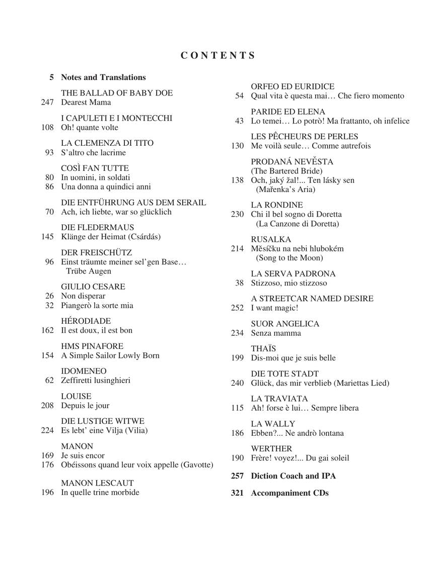 Arias for Soprano Volume 2 - Complete Package