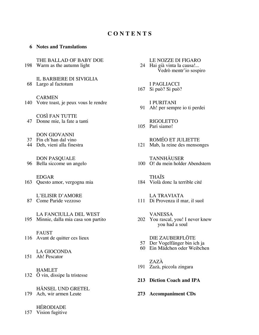 Arias For Baritone - Complete Package: Book/diction Coach/Accompaniment CDs