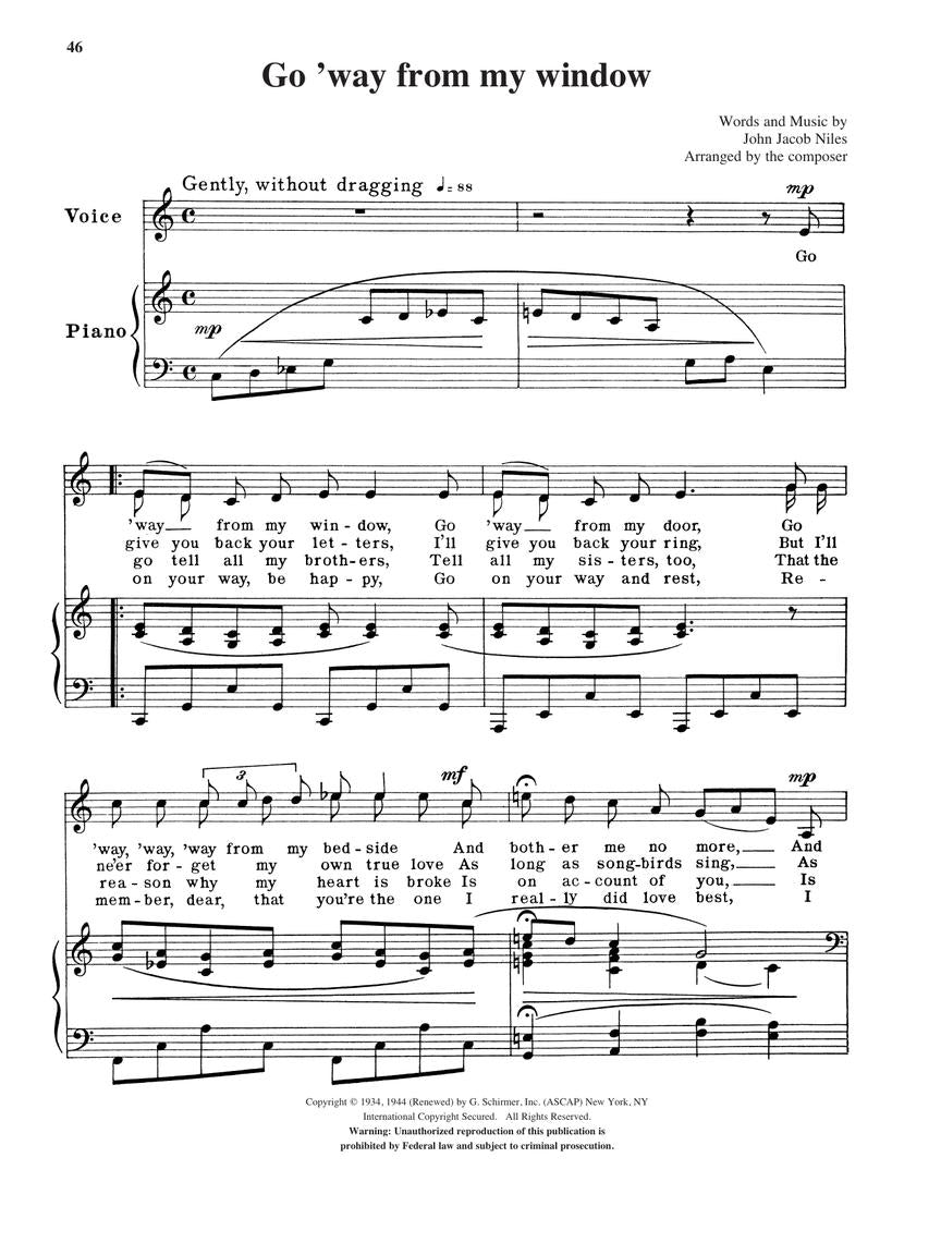 Fifteen More American Art Songs Low Voice