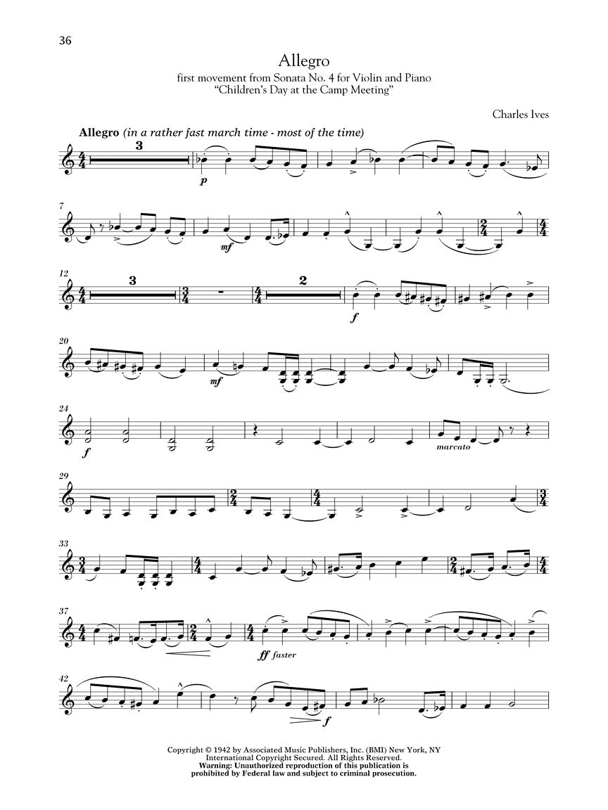 G. Schirmer Violin Anthology