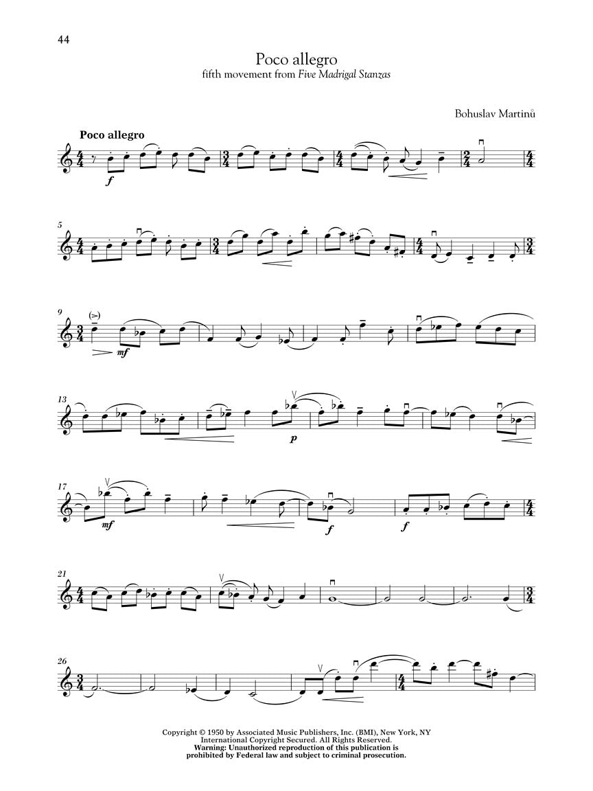 G. Schirmer Violin Anthology