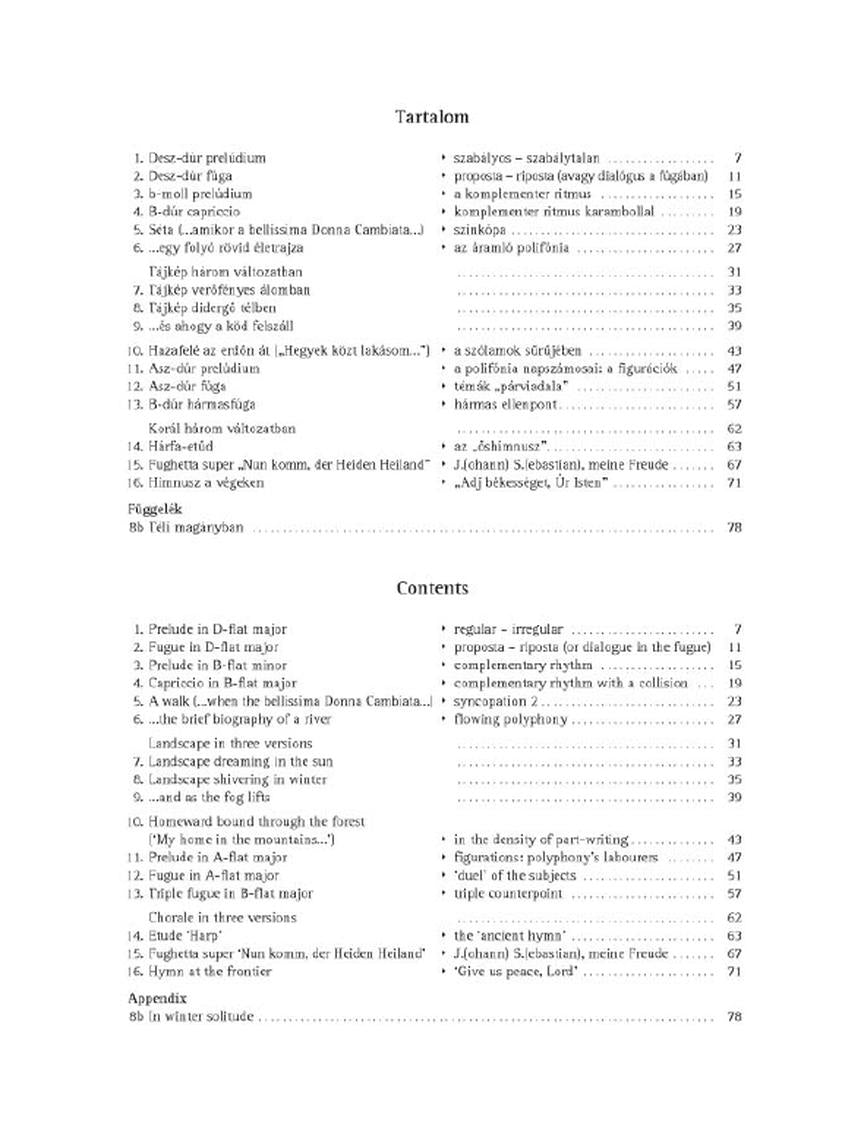 Orban Aulos 2 - Piano Pieces for Practicing Polyphony