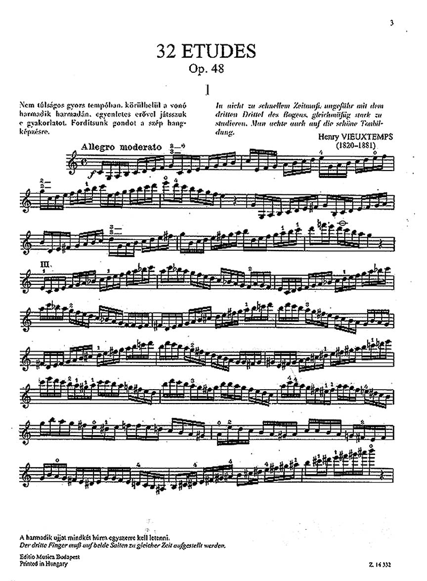 Thirty-Two Exercises, Op. 48 - Volumes 1-4