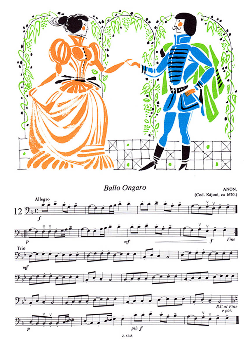 Violoncello Music for Beginners - Volume 2