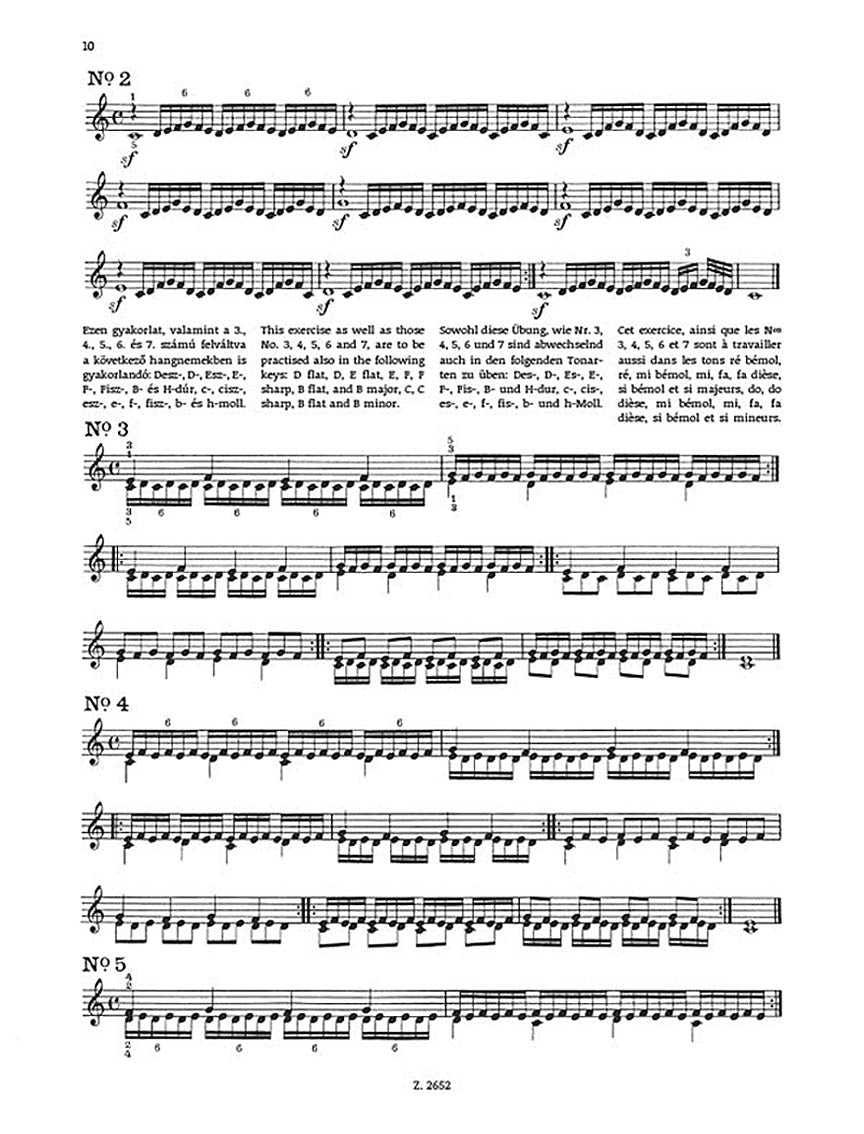 Dohnányi Essential Finger Exercises Piano