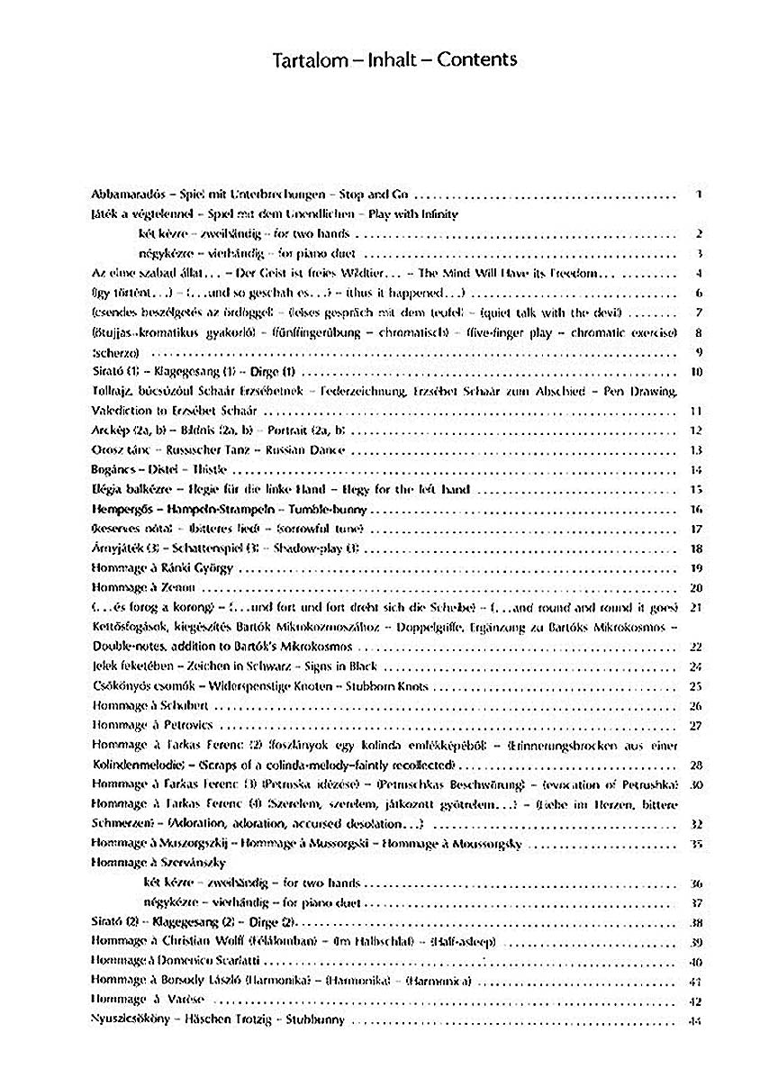 Games for Piano - Volume 3