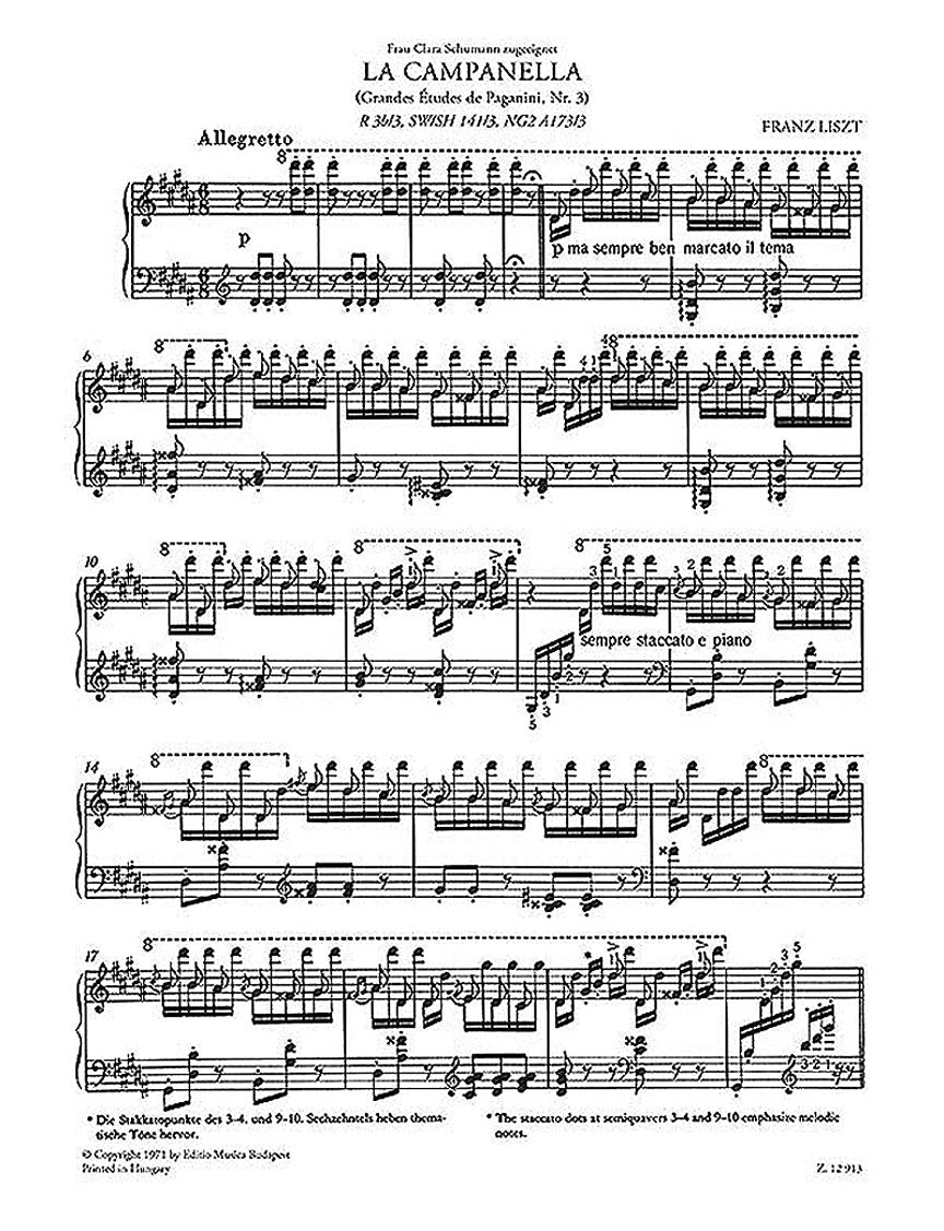 Liszt La Campanella