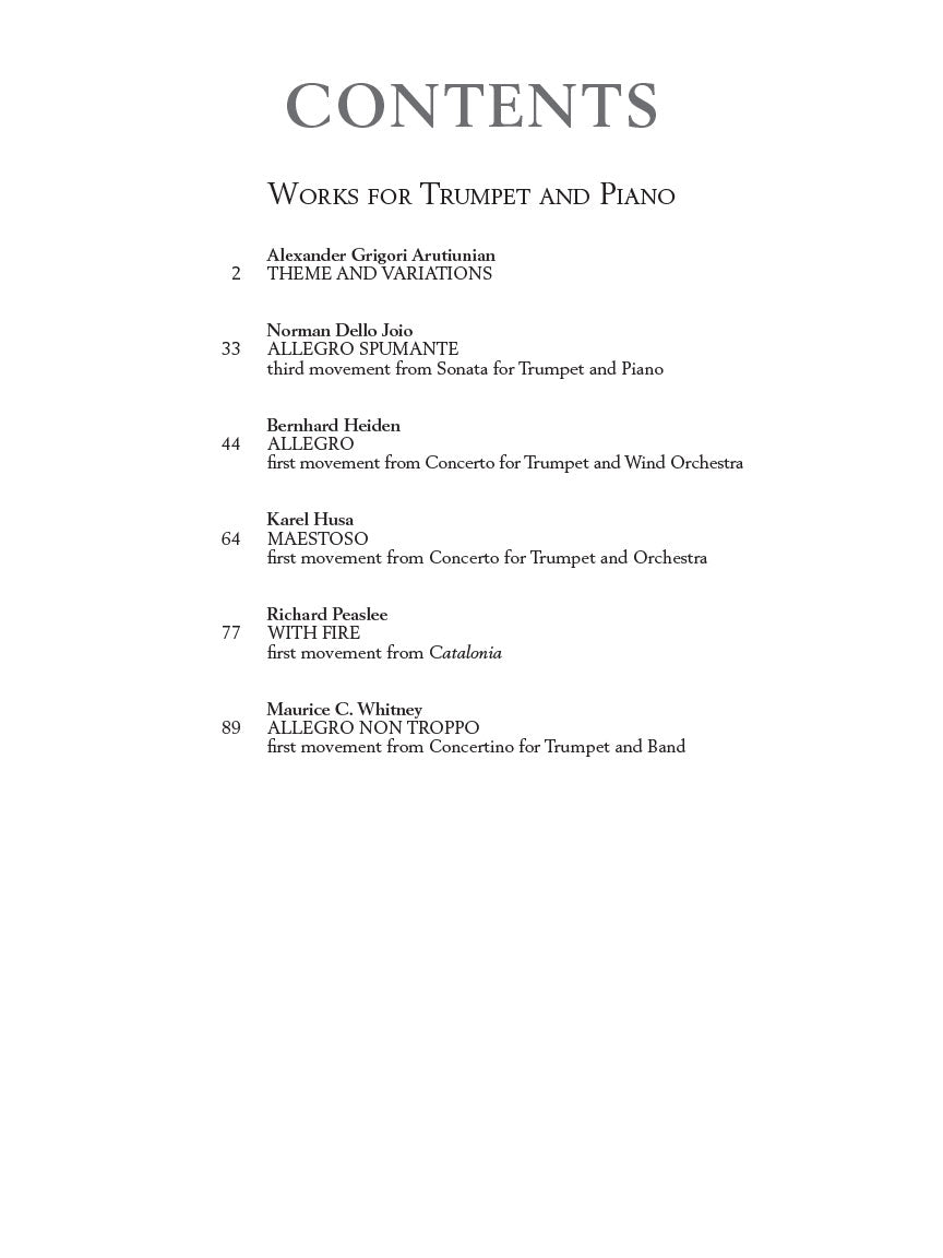 G. Schirmer Trumpet Anthology