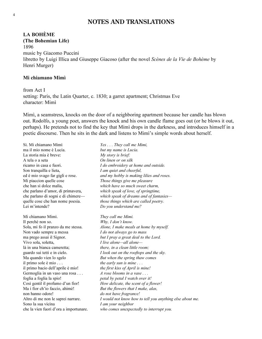 Soprano Selected Opera Arias