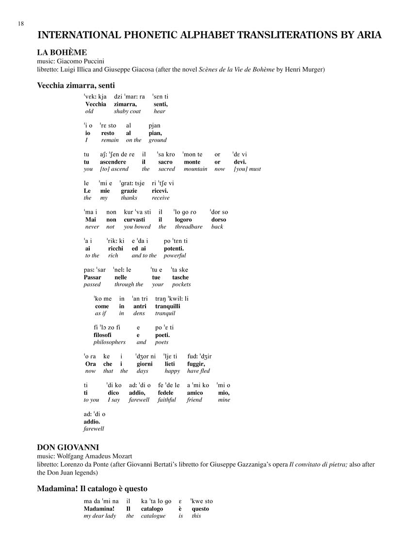 Bass Selected Opera Arias