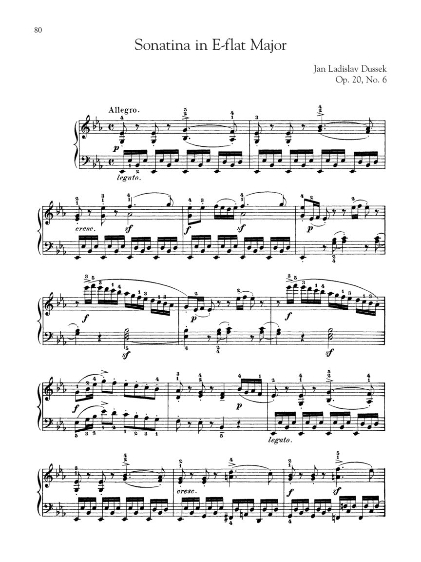 35 Sonatinas by 10 Composers for Piano