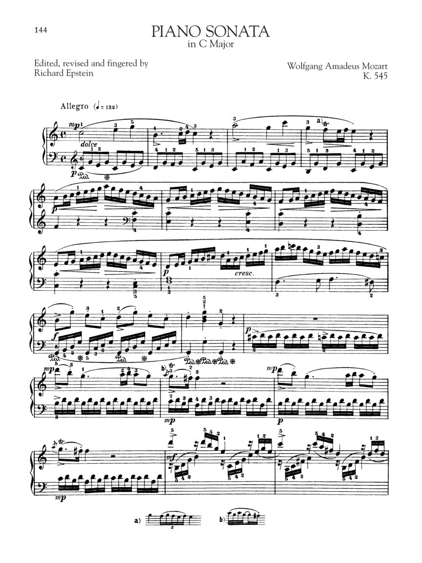 10 Essential Piano Sonatas - Schirmer's Library of Musical Classics - Vol. 2137