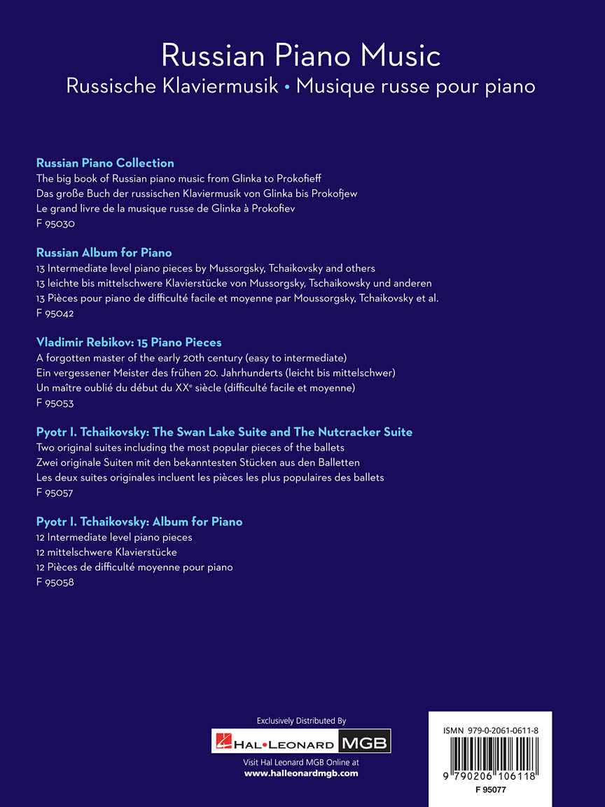 Arensky Twelve Preludes for Piano Op. 64 Intermediate (Forberg Edition)