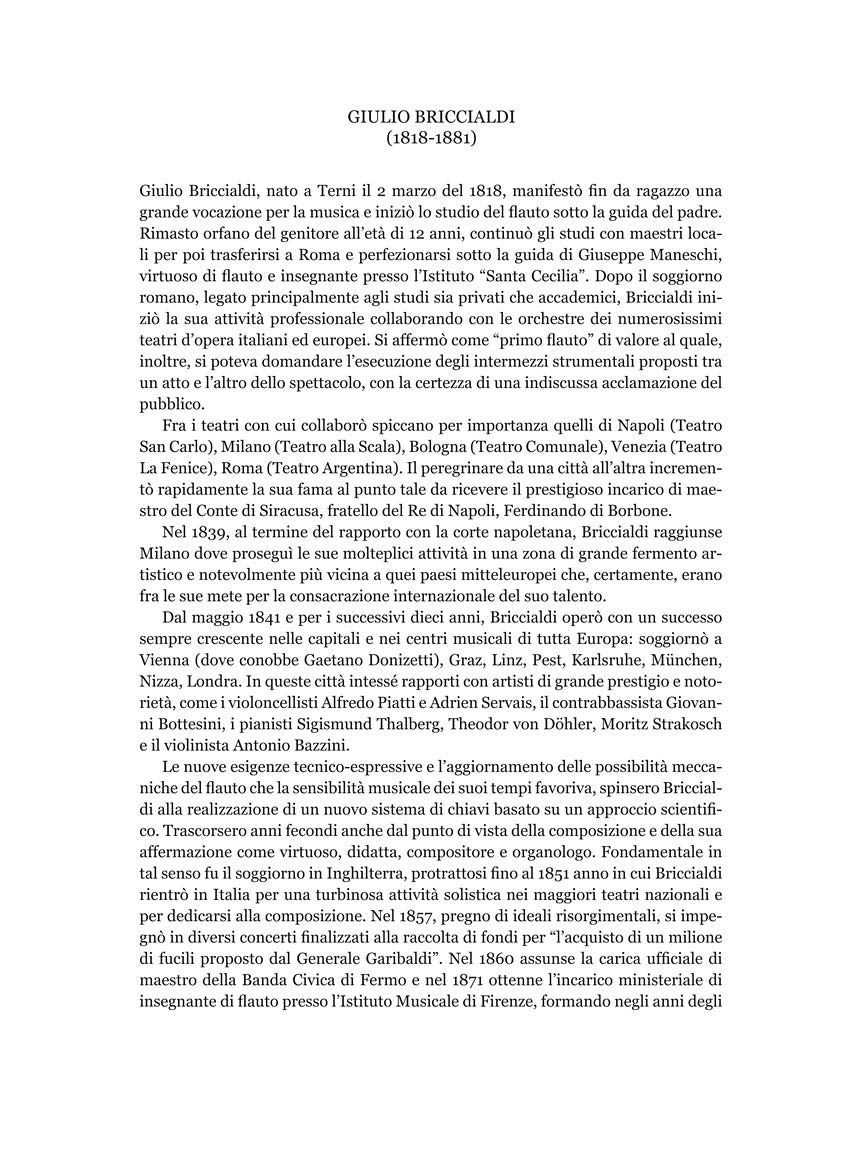 Briccialdi Flute Concerto in C Major with Piano Reduction (From Orchestra)