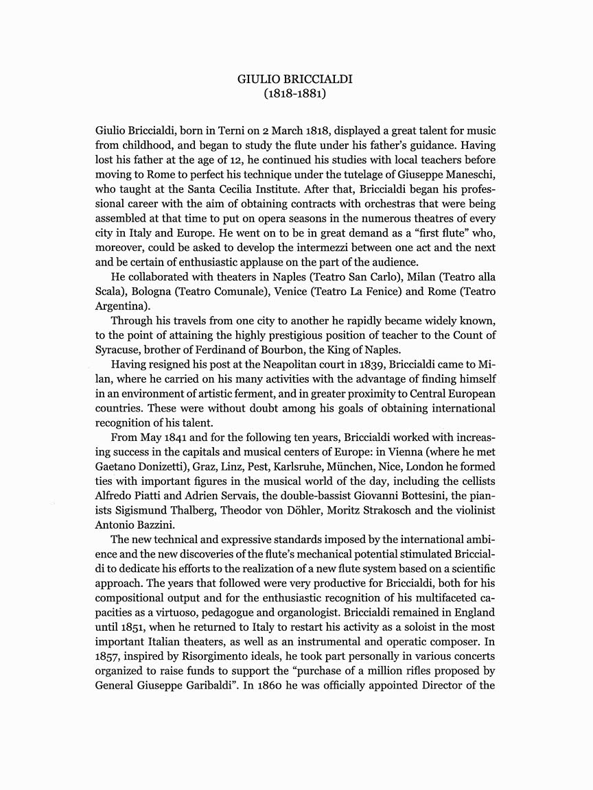 Briccialdi Concerto in A Flat Major Flute and Piano Reduction (From Orchestra)