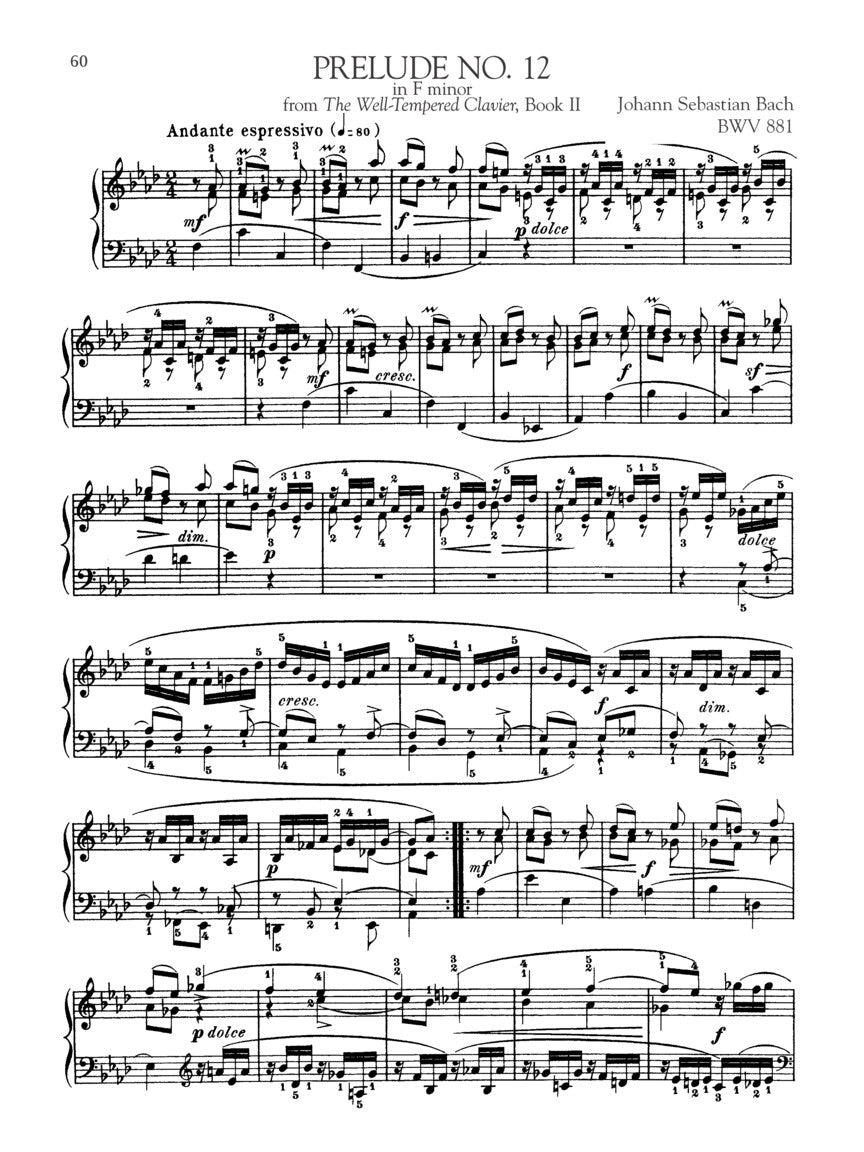 Bach Easiest Piano Pieces - Schirmer Library 2141