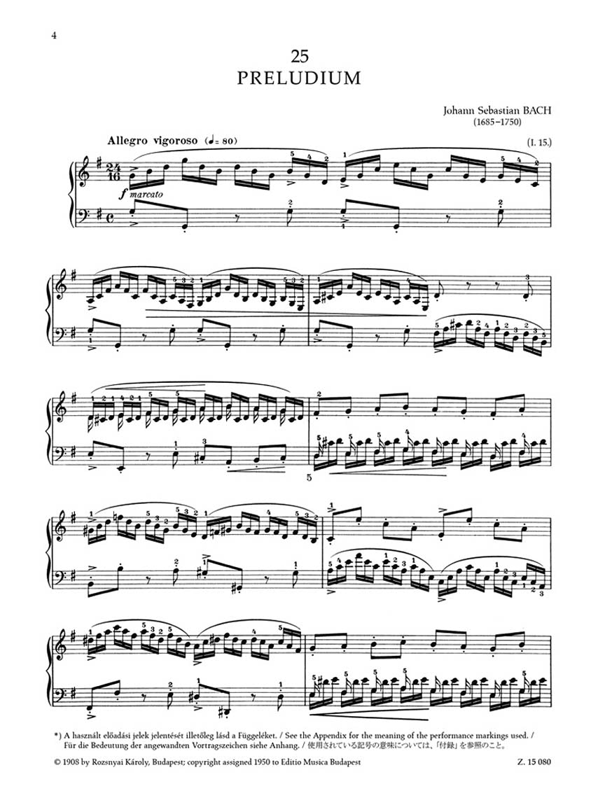 Well-Tempered Clavier - III-IV