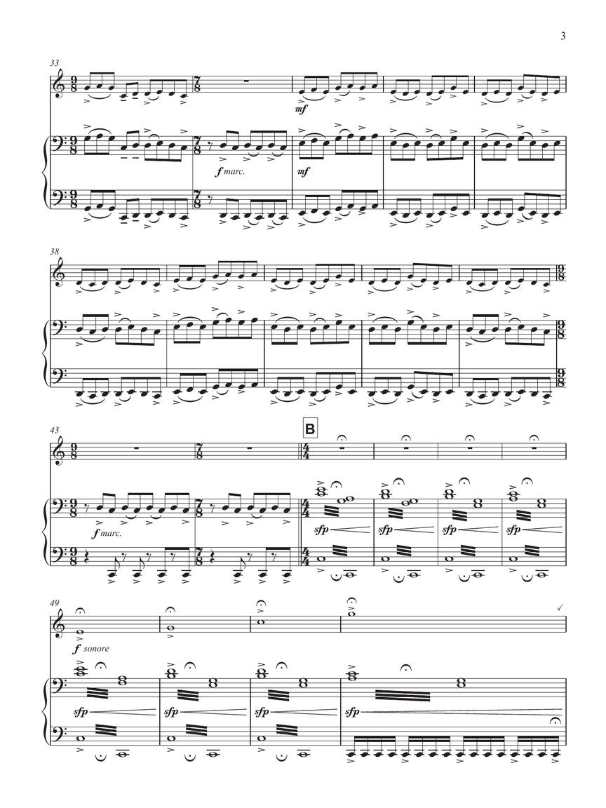 Nyman Where the Bee Dances Saxophone/Piano Reduction