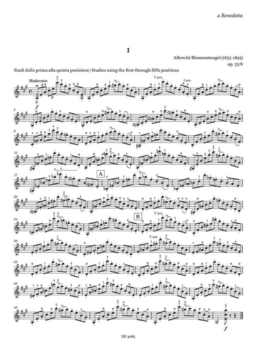 Perlini Studies For Violin - Fasc. III: VI-VII Positions