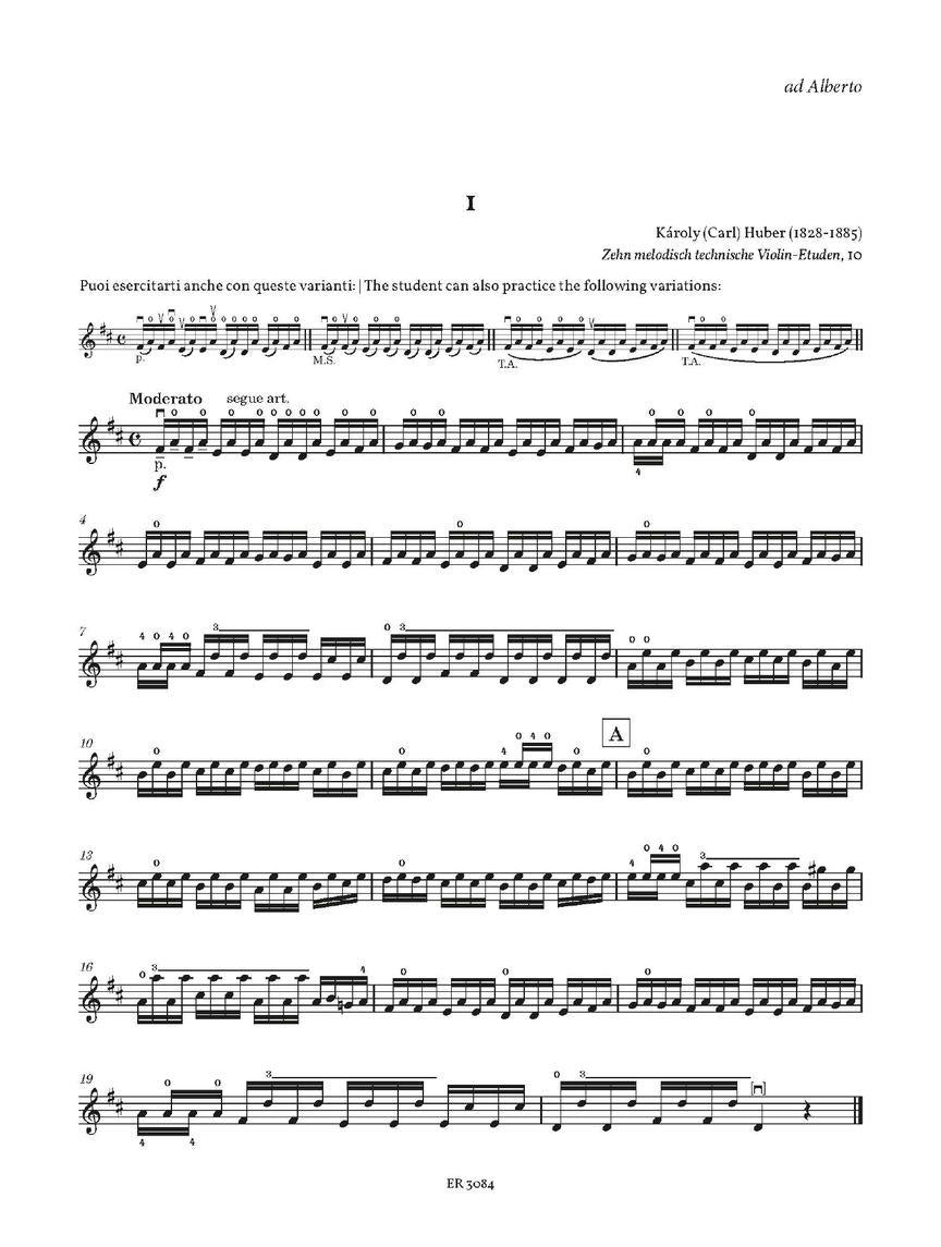 Perlini Studies for Violin - Fasc II: IV-V Positions