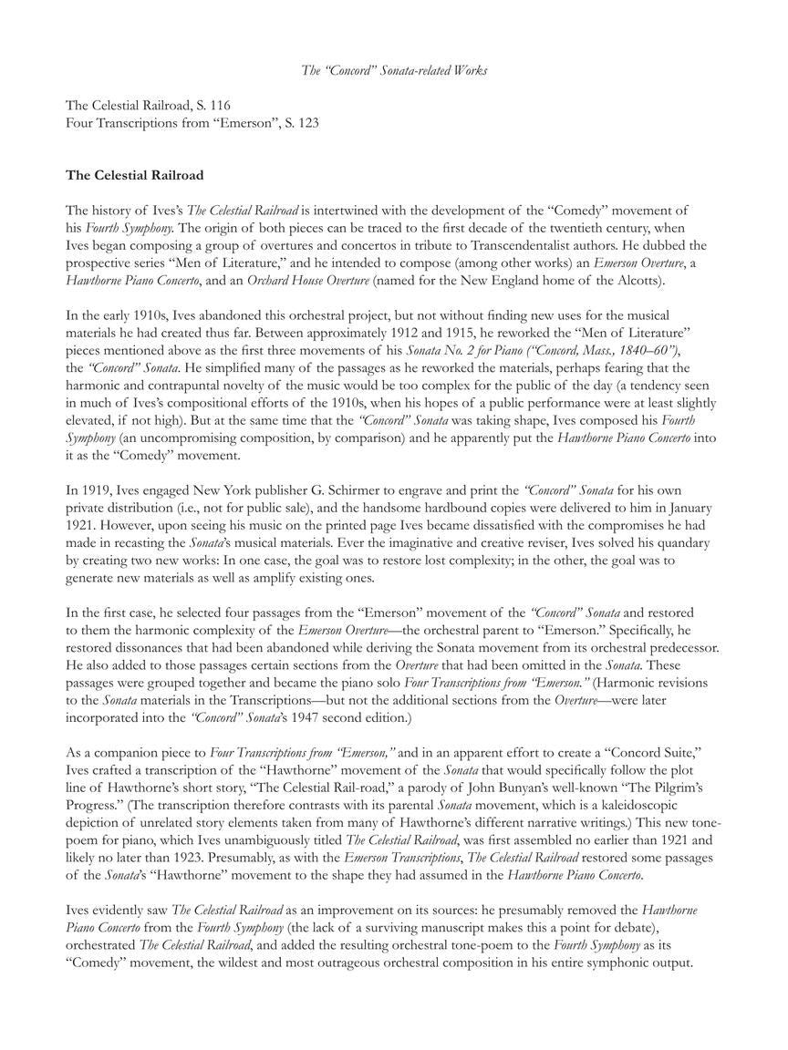 Ives Piano Pieces: Shorter Works for Piano – Volume 3