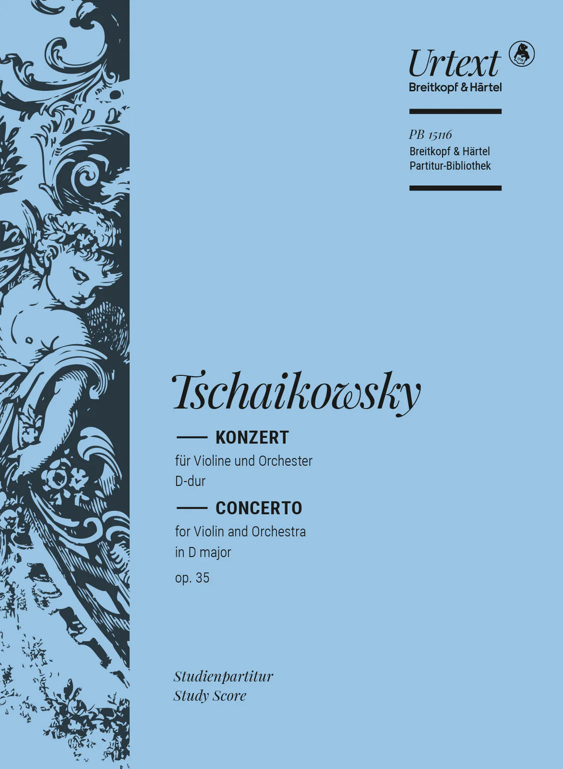 Tchaikovsky: Violin Concerto in D Major, Op. 35 (Study Score)