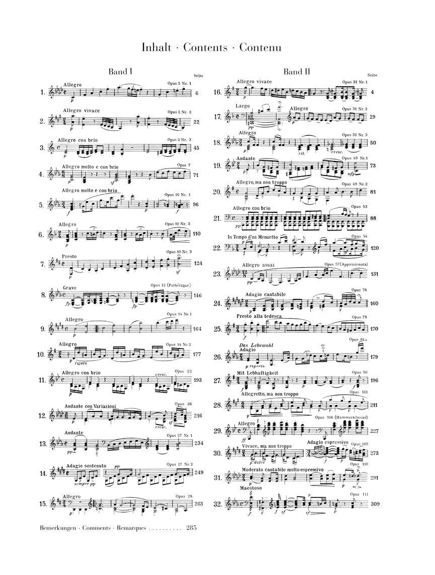 Beethoven Piano Sonatas Volume 1 With Fingerings