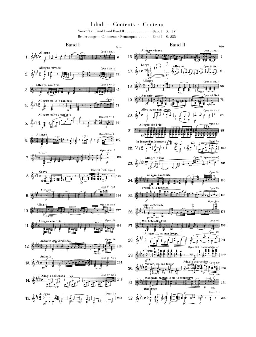 Beethoven Piano Sonatas Volume 2 With Fingerings