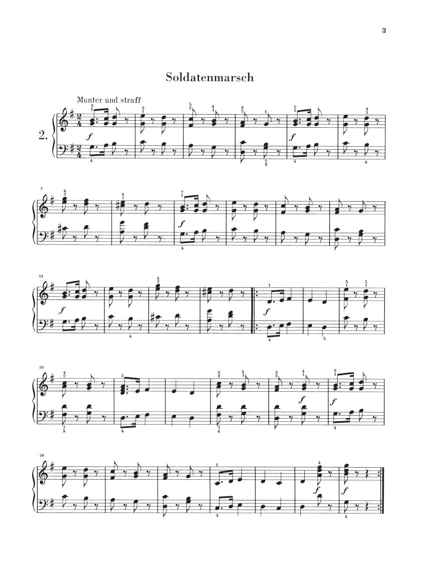 Schumann Album for the Young Opus 68