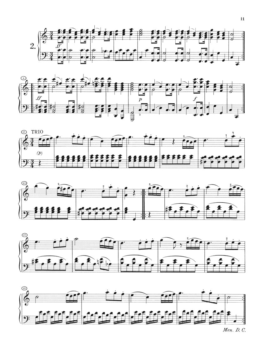 Schubert Complete Dances Volume 1