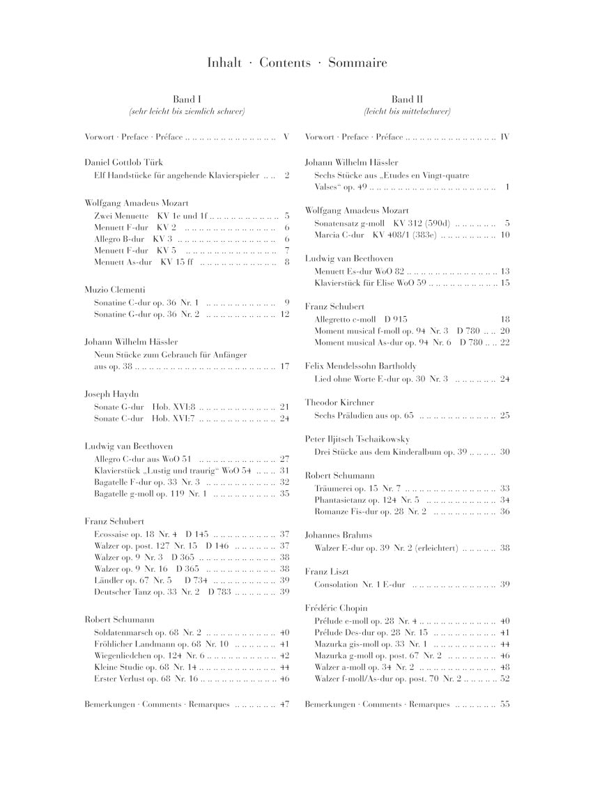 Easy Piano Pieces - Classic and Romantic Eras - Volume 2