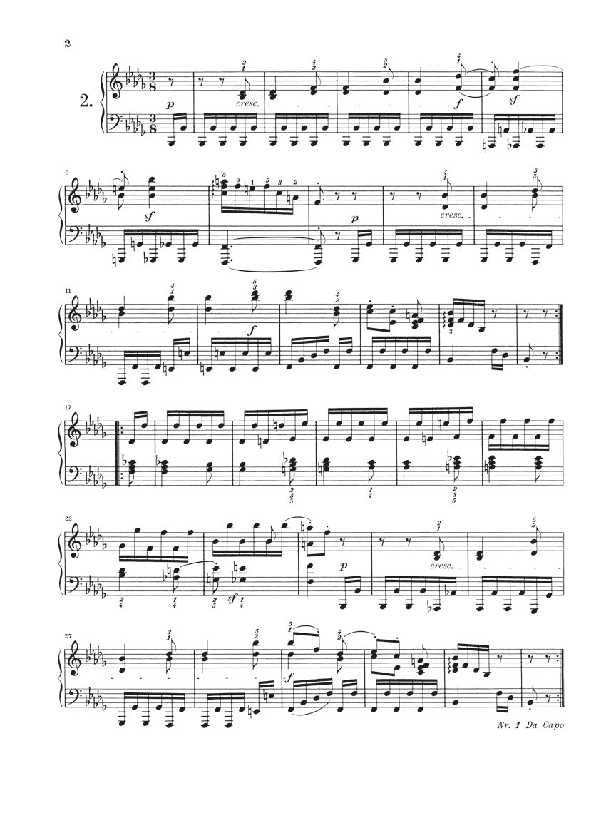 Easy Piano Pieces - Classic and Romantic Eras - Volume 2
