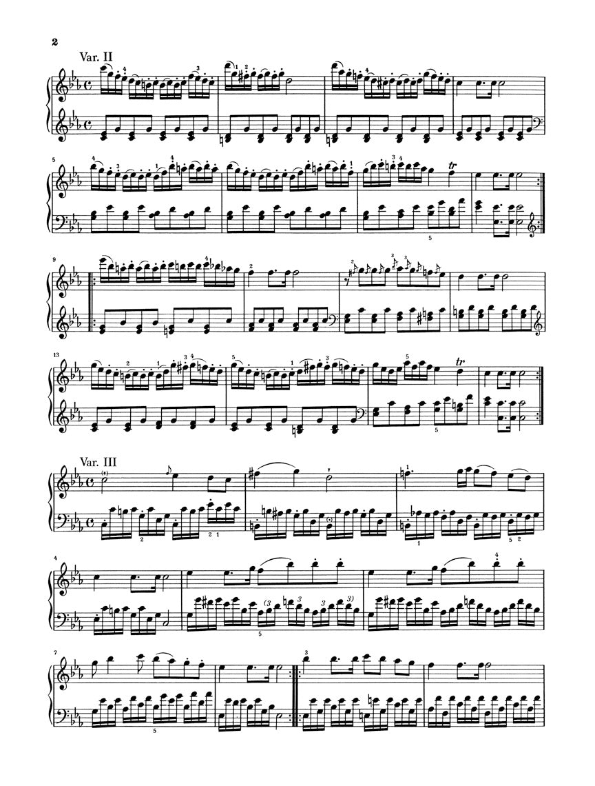 Beethoven Variations for Piano - Volume 1 (cloth hardcover)