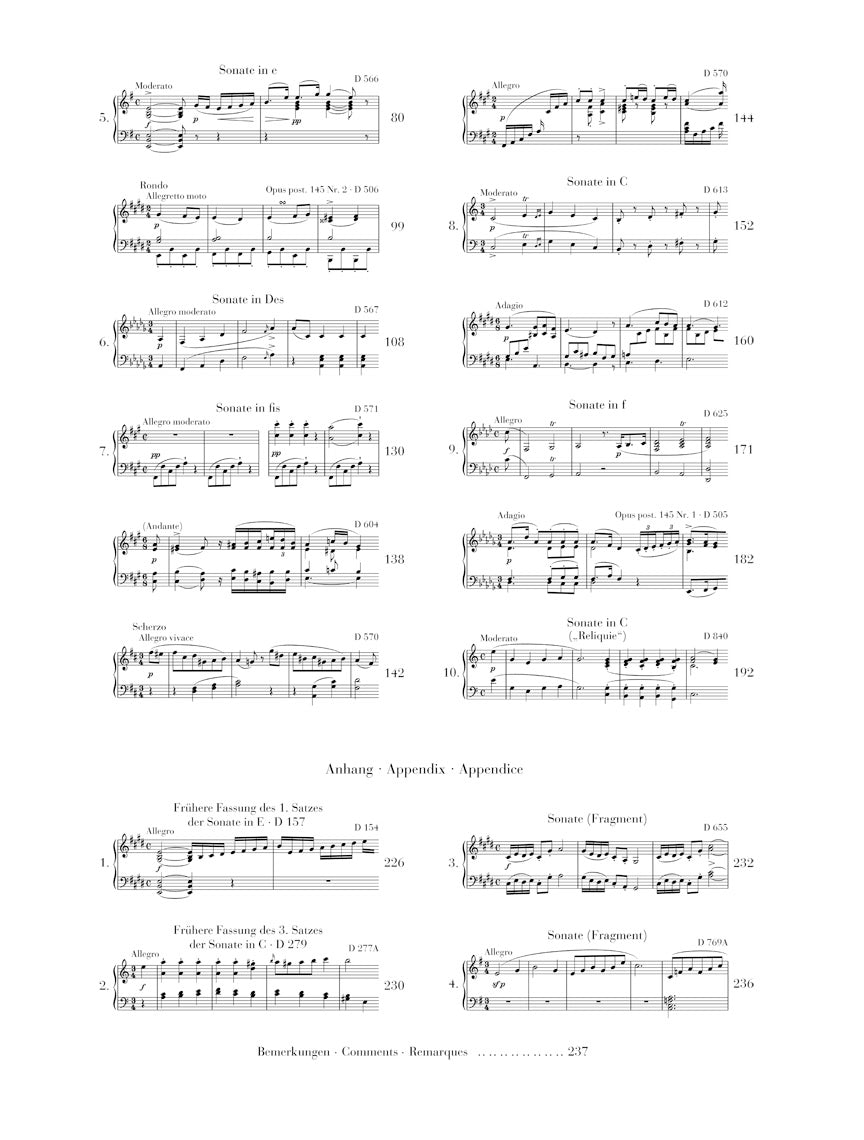 Schubert Piano Sonatas Volume 2 (cloth hardcover)