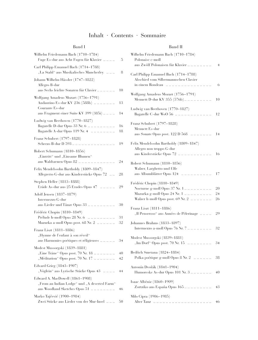 Easy Piano Music - 18th and 19th Century Volume 2