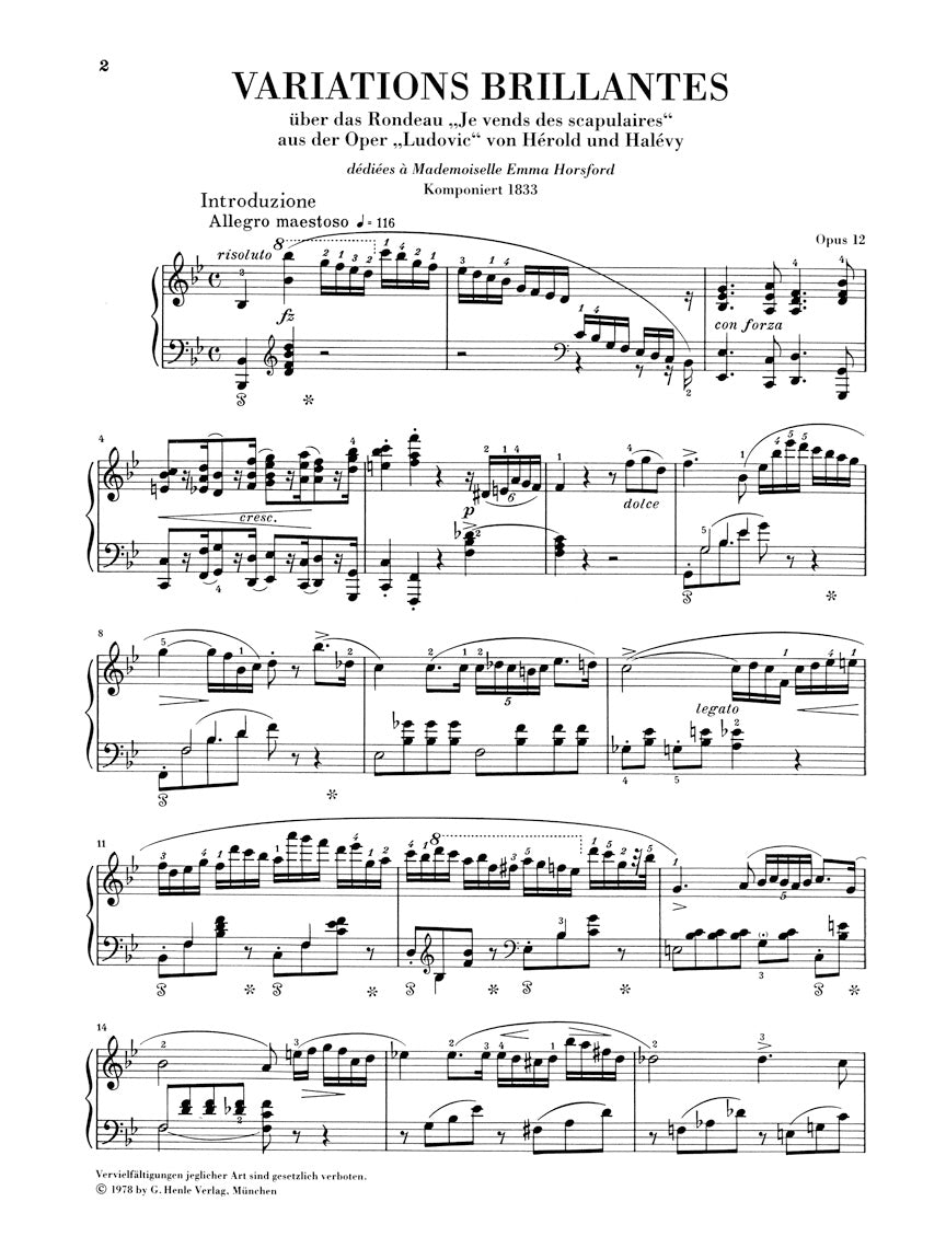 Chopin Piano Pieces